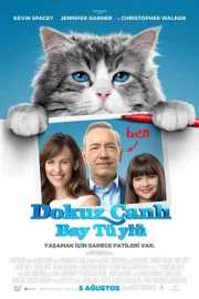 Dokuz Canlı Bay Tüylü – Nine Lives 2016 izle
