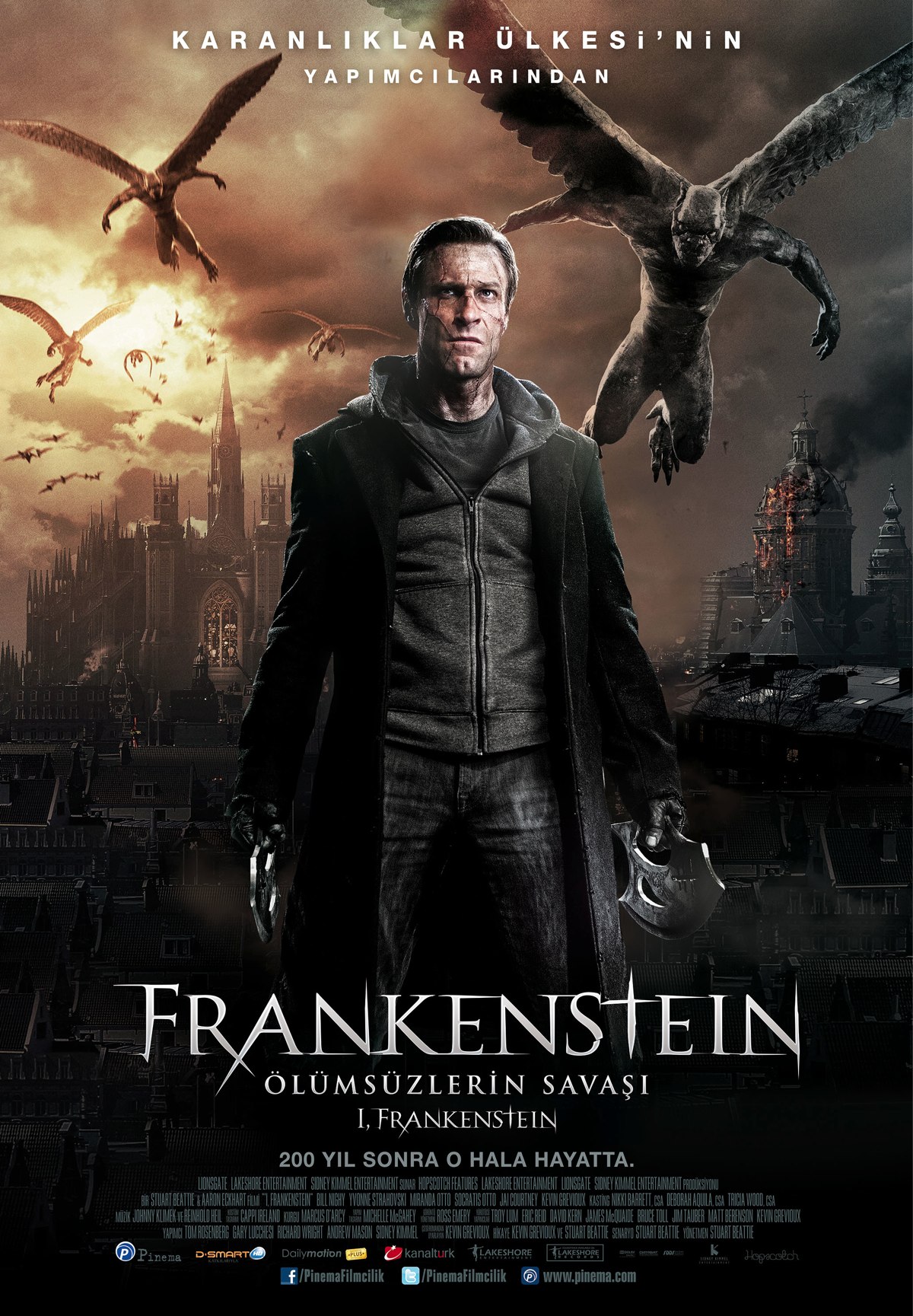 Frankenstein Ölümsüzlerin Savaşı Türkçe Dublaj izle